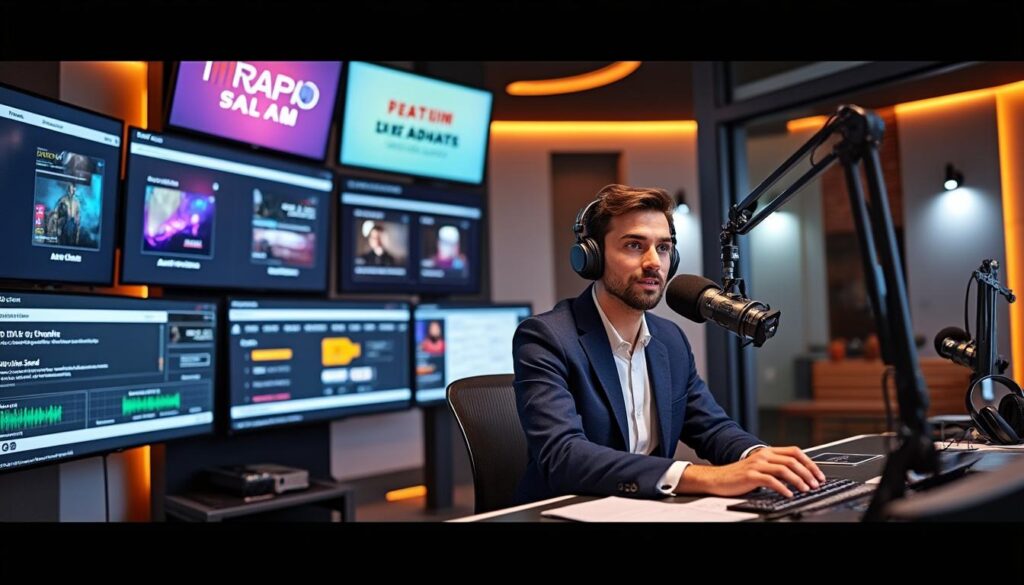 explorez la programmation diversifiée de radio salam, offrant un large éventail de contenus pour tous les goûts.