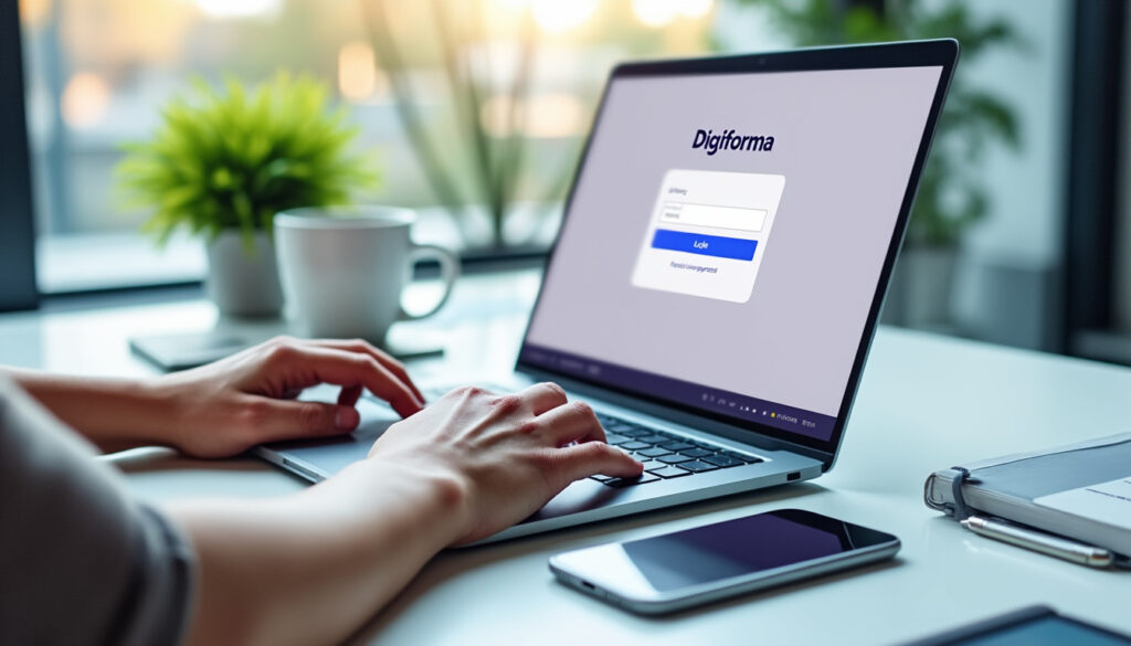 accédez à digiforma simplement et en un rien de temps grâce à notre guide de connexion rapide et facile.