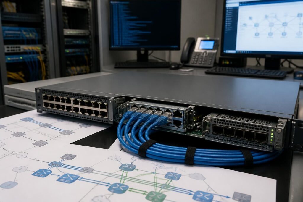 découvrez comment configurer etherchannel cisco, comprenez le protocole lacp et apprenez les différences essentielles pour optimiser votre réseau.