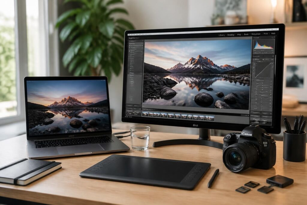 découvrez comment choisir l'ordinateur idéal pour la photographie, avec des conseils sur les ordinateurs portables, écrans adaptés et configurations optimales pour sublimer vos images.