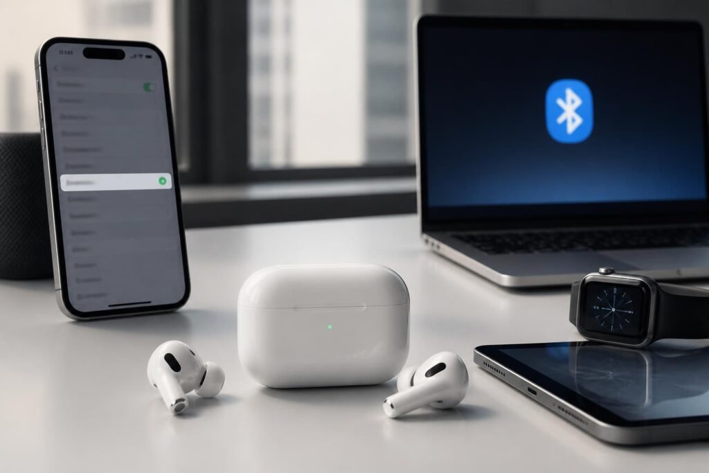 découvrez comment connecter facilement vos airpods pro à un iphone, un pc et d'autres appareils grâce à notre guide étape par étape simple et rapide.