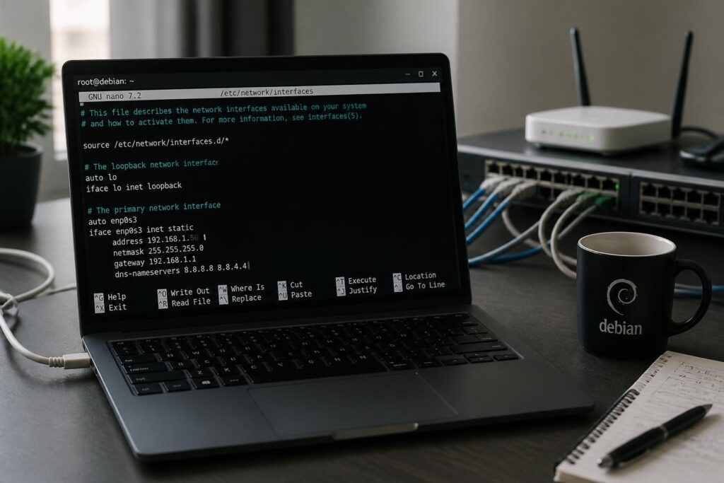 apprenez à configurer manuellement une adresse ip fixe sous debian grâce à ce guide étape par étape, simple et efficace pour gérer votre réseau.