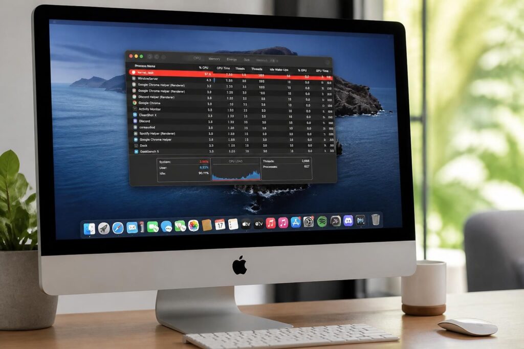 découvrez pourquoi le processus 'kernel task' sur mac utilise beaucoup de cpu et comment optimiser les performances de votre ordinateur.