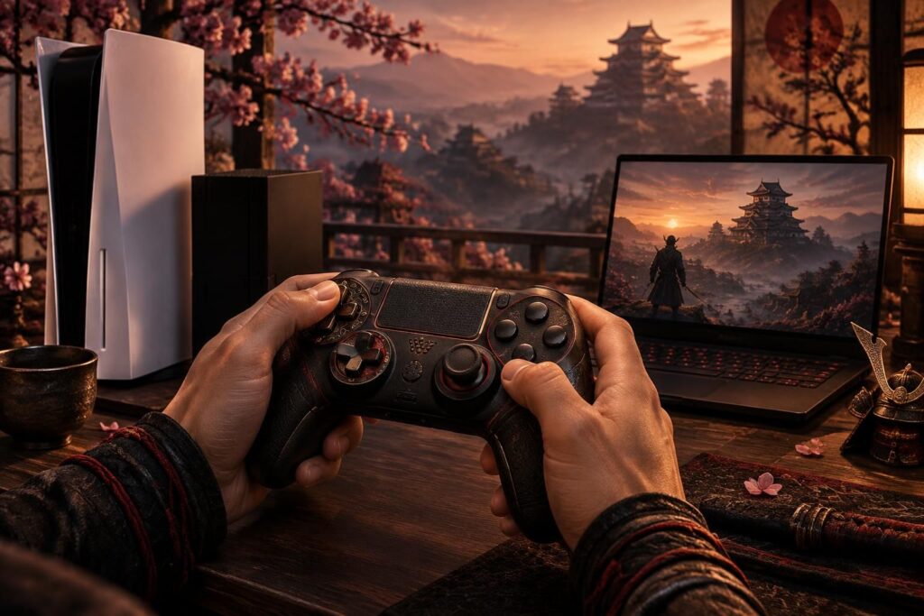 découvrez les manettes compatibles avec assassin’s creed shadows sur ps5, xbox et pc pour profiter d’un jeu confortable et adapté à votre plateforme.