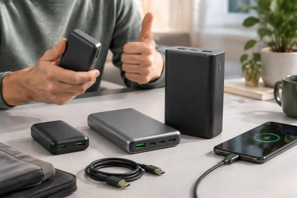 découvrez les batteries externes ugreen : comparez les modèles, capacités et fonctionnalités, et consultez les avis des utilisateurs pour choisir la vôtre.