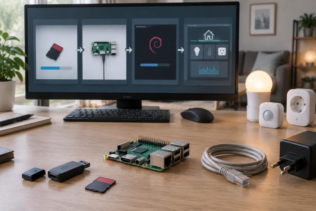 installez jeedom pas à pas sur raspberry pi ou debian : découvrez les prérequis, les étapes de configuration et les conseils pour démarrer votre domotique.
